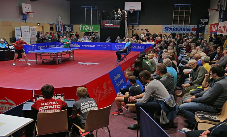 Tischtennisverein Ebensee schnappt sich Siege.Foto: Plohe