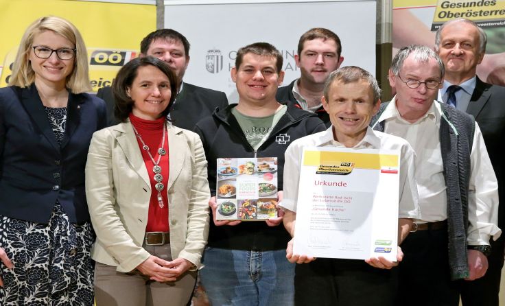 Auch die Lebenshilfe Werkstatt Bad Ischl bekam Auszeichnung. Foto: Denise Stinglmayr
