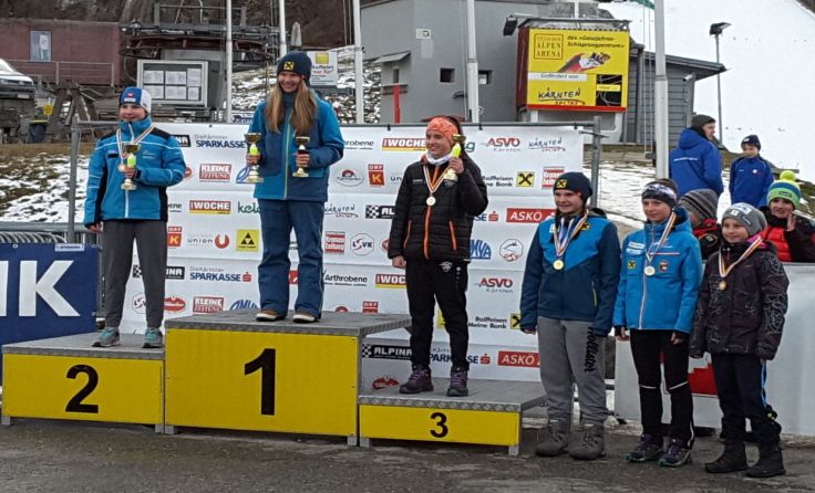 Die stolzen Sieger des NordicSkiteam Salzkammergut. Foto: Thomas Mair