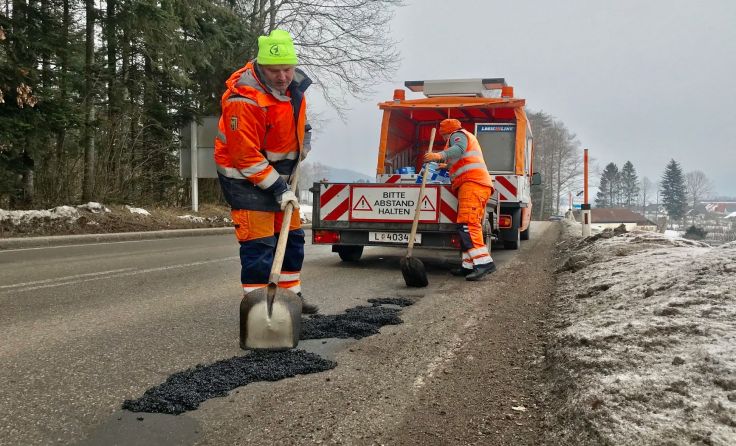 Zwei Trupps sind täglich auf Gmundens Straßen im Einsatz. Foto: Thomas Leitner