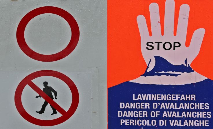 Lawinenschutz im Salzkammergut wird ausgebaut. Foto: Hörmandinger