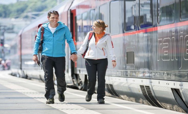 Bahn-Schnupperticket. Foto: OEBB