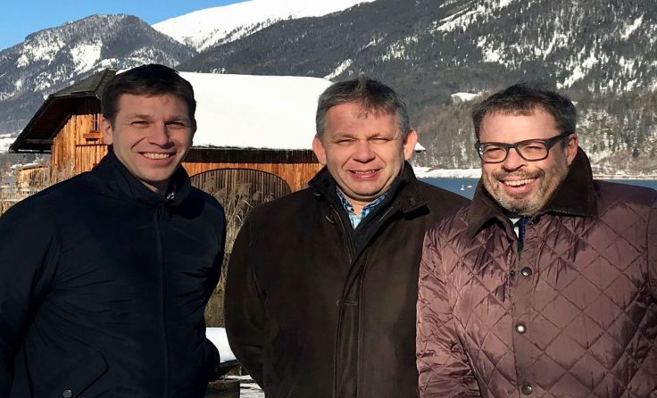 Andreas Kronawettleitner, Georg Eisl, Arno Perfaller (v. li.) Foto: WB St. Wolfgang