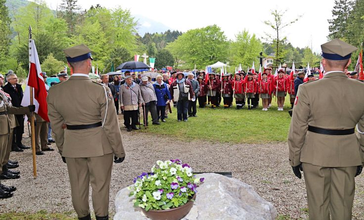 Die jährliche Gedenkfeier in der Salinengemeinde Ebensee. Foto: Hörmandinger