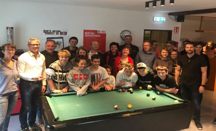 Modernes Jugendzentrum freut sich über zahlreiche Besucher. Foto: JCUV
