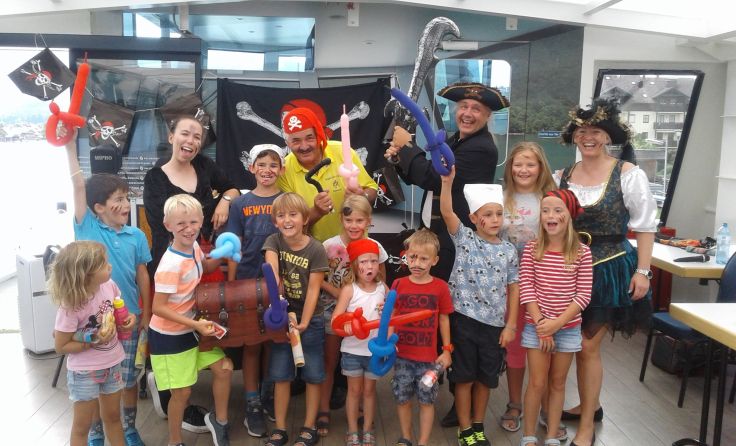 Piratenschiff bereitete den Kids jede Menge Spaß.Foto: Perfaller PR