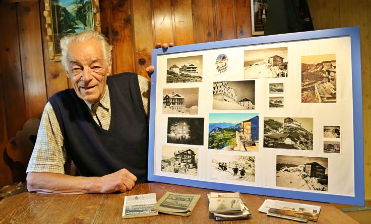 Robert Heissl kennt den Feuerkogel so gut wie seine Westentasche. Fotos: Hörmandinger