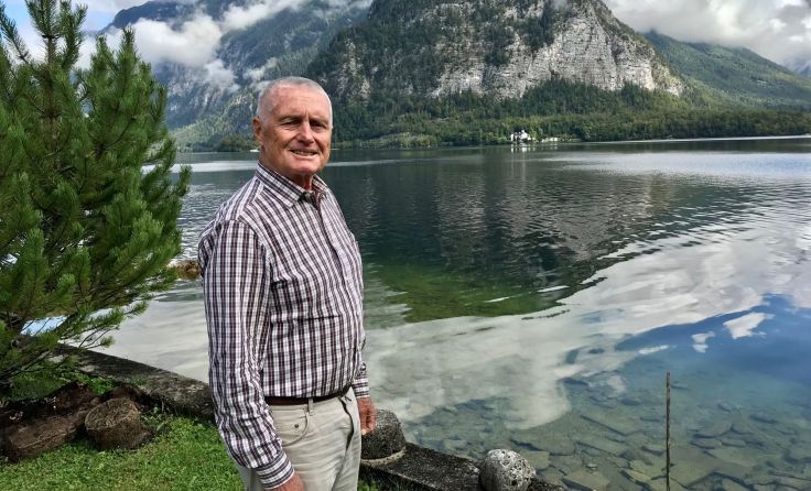Karl Wirobal hält seinen Körper mit viel Bewegung fit. Foto: Thomas Leitner