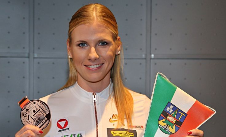 Verena Preiner aus Ebensee holte WM-Bronze. Foto: Hörmandinger