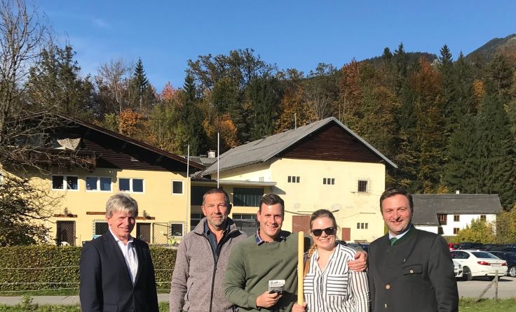 B.Ploier, W. Peham, B. Langmayer und R. Limbacher, F. Eisl (v. l.) Foto: PR Perfaller