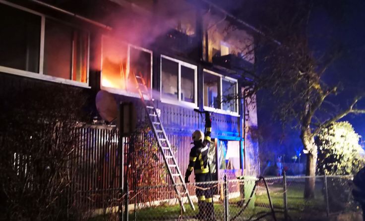Feuerwehr konnte Brand rasch löschen. Foto: ff-badischl.at