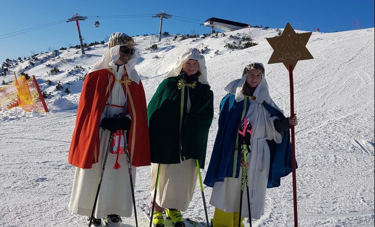 Sternsinger am Feuerkogel. Foto: privat