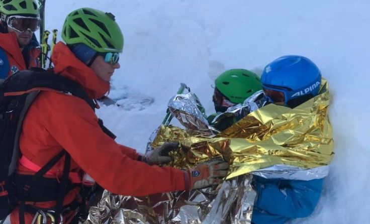 Bergrettung eilte zu Hilfe. Foto: Bergrettung Obertraun