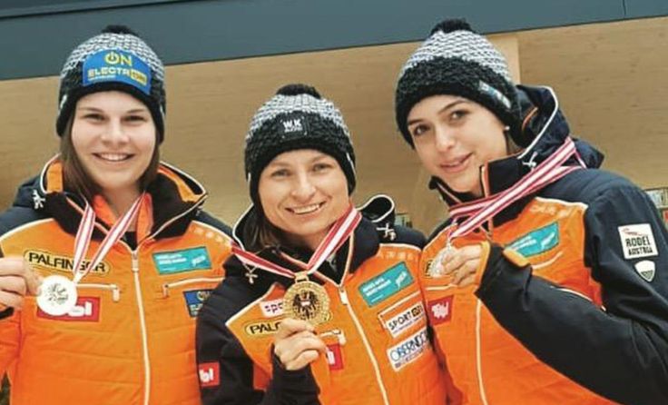 Vanessa Markt, Tina Unterberger und Riccarda Ruetz (v. li.) Foto: ÖRV