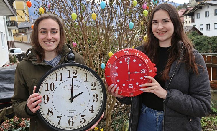 Die Schwestern Tanja und Simone wissen wie's geht. Foto: Hörmandinger