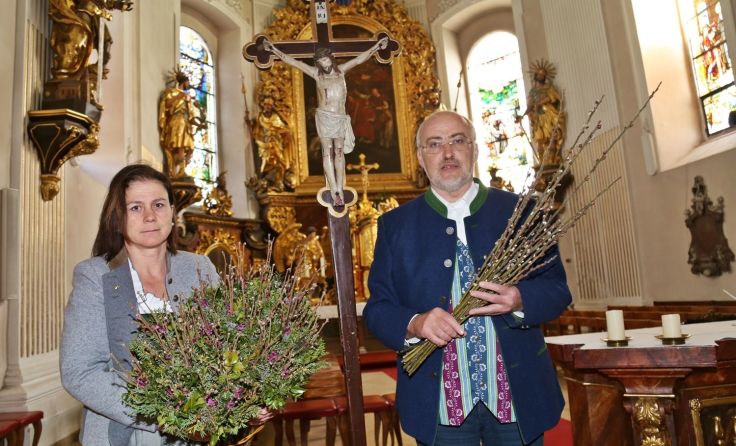 Bettina Zopf und Franz Trinkfaß (v. li.) Foto: Hörmandinger