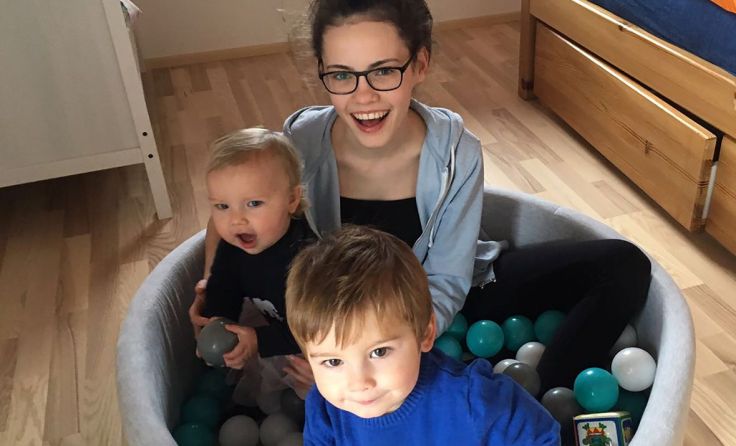 Kinderbetreuung und Hilfe im Haushalt. Foto: HLW Bad Ischl