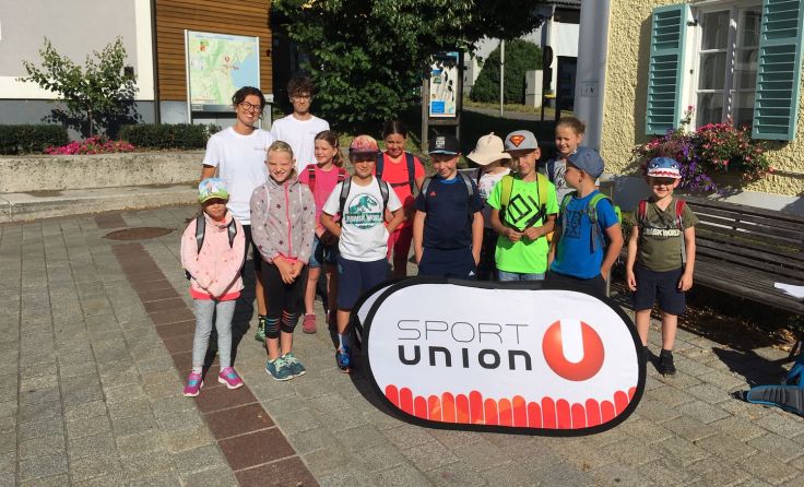 Begeisterten Kinder des Outdoor-Sportprogrammes. Foto: Sportunion Altmünster