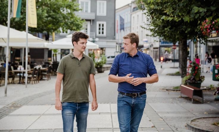 Martin Schott, Stefan Kaineder Foto: Büro Kaineder