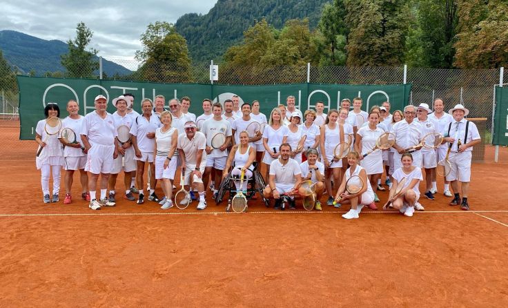 Tennis-Fans beim Traditionsverein in Kaltenbach. Foto: TC Bad Ischl