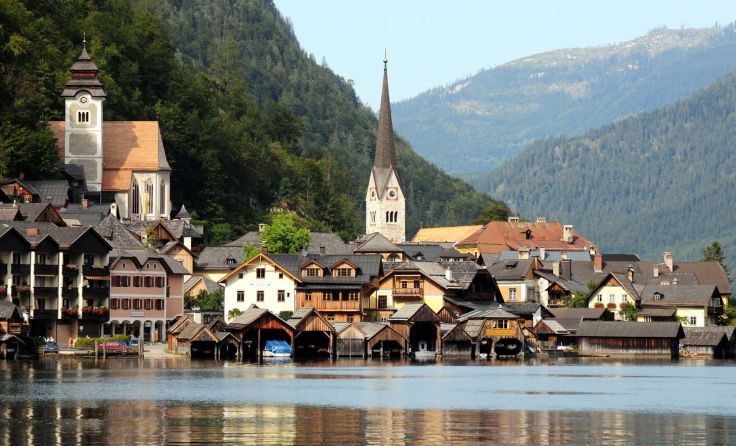 Hallstatt im Salzkammergut. Foto: Klemens Fellner