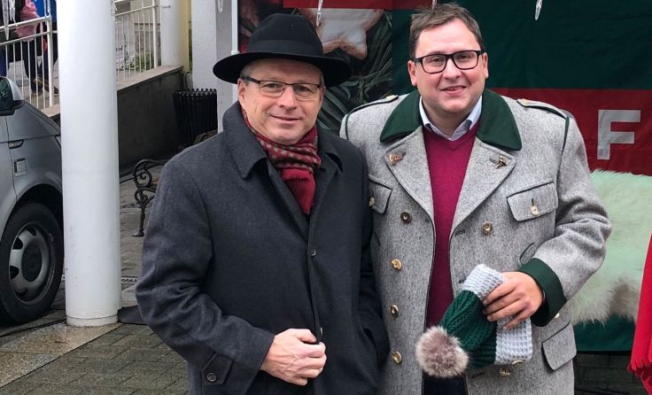 Wolfgang Klinger und Ronald Eichenauer (v. li.) Foto: privat