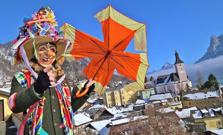 Ebenseer Fetzenzug wird im kommenden Jahr nicht stattfinden. Foto: Hörmandinger