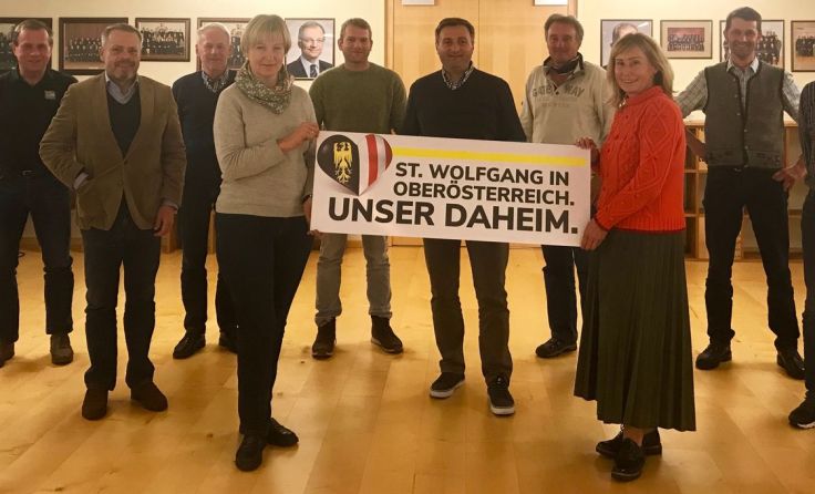 Verantwortliche beim Dreikönigstreffen. Foto: ÖVP St. Wolfgang