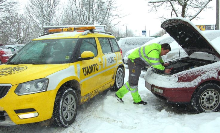 Pannenhilfe durch den ÖAMTC. Foto: ÖAMTC