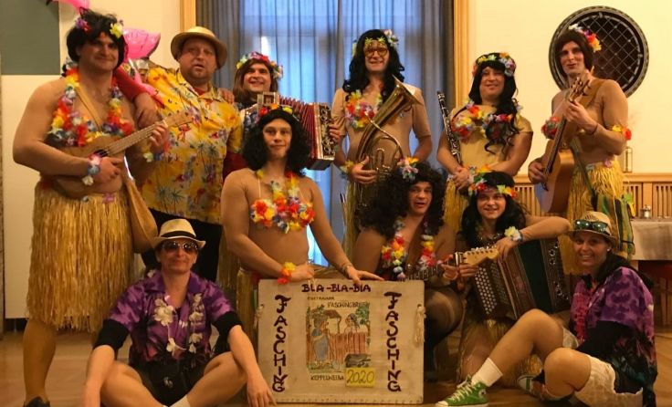 Am Faschingmontag 2021 sind die OKW's leider nicht persönlich anzutreffen. Foto: privat