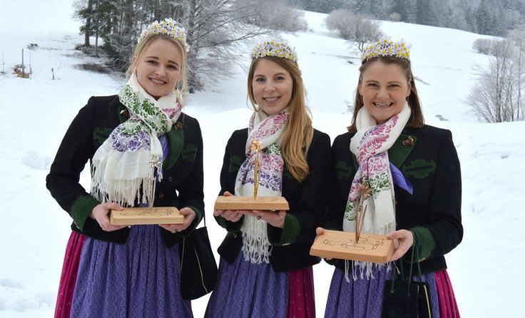 Die amtierenden Narzissenhoheiten Foto: Eder/Narzissenfestverein