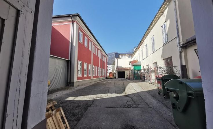Derzeit ist der Innenhof des Ischler Rathauses nahezu ungenützt Foto: Ischler Woche/Unterkofler