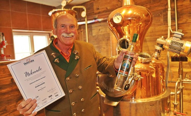 Edelbrenner Matthias Gasteiger (Foto: Hörmandinger)