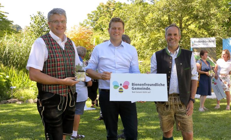 Hansjörg Schenner, Stefan Kaineder, Leopold Schilcher (v. li.) (Foto: Land OÖ)