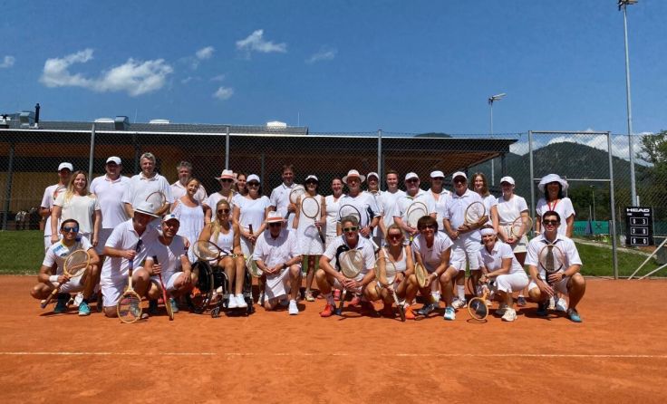 Mehr als 30 Teilnehmer beim Tennis-Nostalgieturnier in Bad Ischl (Foto: TC Bad Ischl)