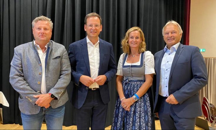 Präsident und Vizepräsidenten (Foto: LSV OÖ)