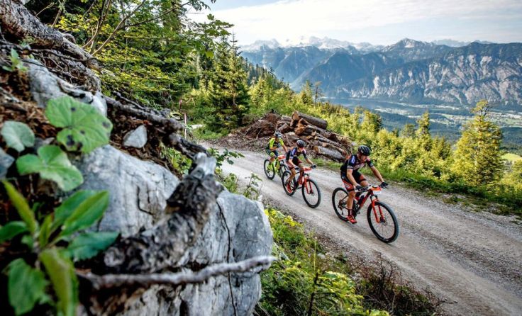 Beim Herbst-MTB-Marathon in Bad Goisern stehen zwei Distanzen zur Auswahl. (Foto: Erwin Haiden)