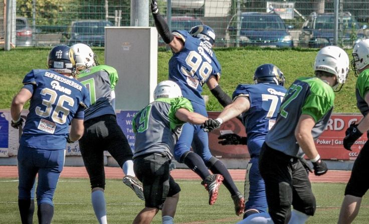 Football Rams aus Gmunden (Foto: Hans Feitzinger)