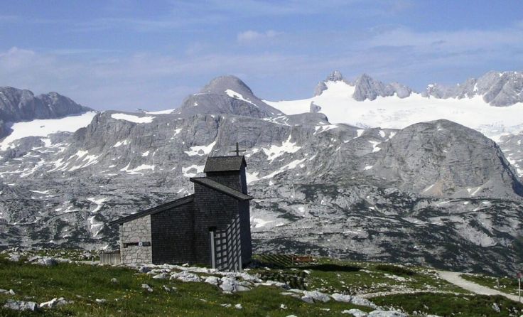 Die Heilbronner Kapelle am Krippenstein (Foto: Perstl)