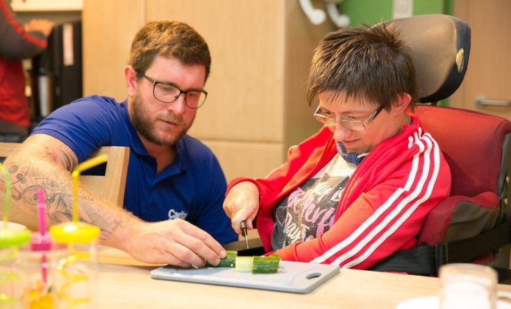 Ausbildung als Alltagsbegleitung (Foto: Caritas)
