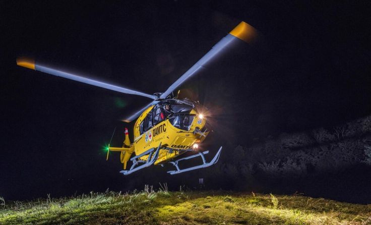 Rettungshubschrauber C2 aus Niederösterreich im Einsatzflug (Foto: ÖAMTC/Postl)
