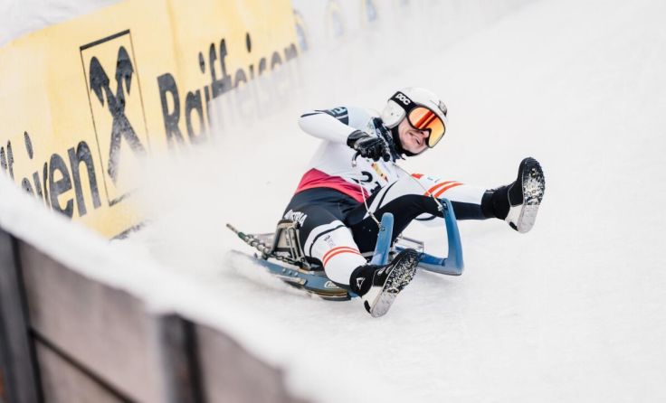 Rodelfloh Tina Unterbeger aus Bad Goisern (Foto: ÖRV/Miriam Jennewein)