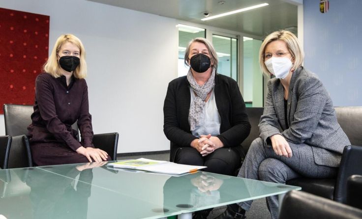 Haberlander, Lantschner, Schiller (v. li.) (Foto: Land OÖ/Schaffer)