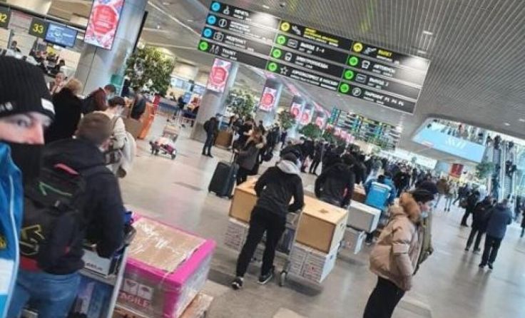 Flughafen Moskau (Foto: Unterberger)