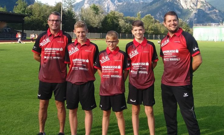 Das Team: Karabec, Stüger, Girlinger, Tischberger und Aistleitner (Foto: SPG muki Ebensee)