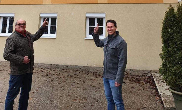 Josef Held und Hansjörg Peer (v. li.) Foto: ÖVP