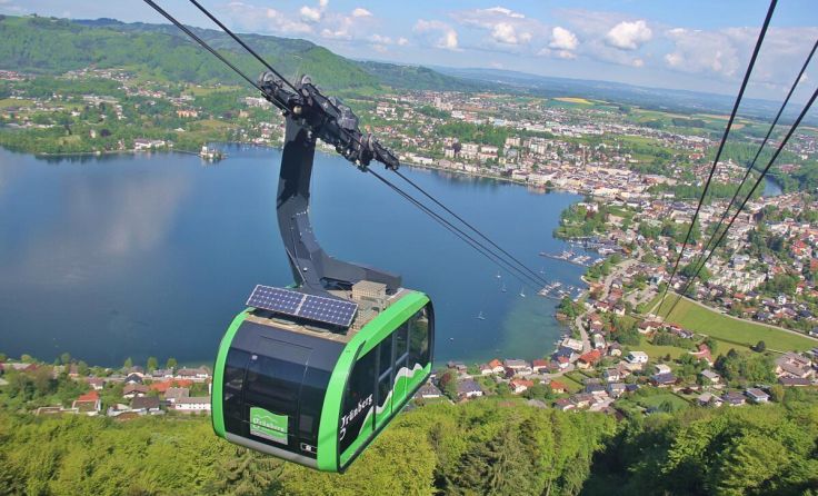Grünbergseilbahn in Gmunden (Foto: OÖ Seilbahnholding)