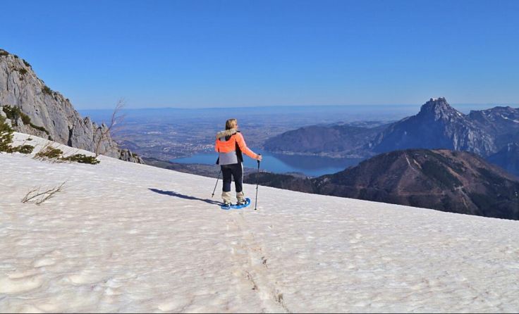 Blick vom Feuerkogel auf den Traunsee (Foto: Hörmandinger)