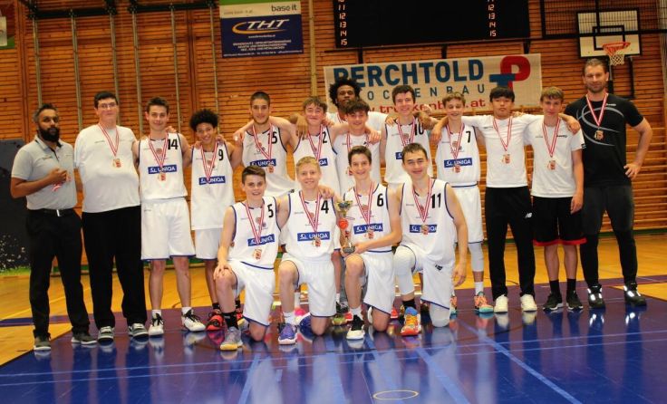 Die U16-Basketball-Mannschaft (Foto: Leistungssportzentrum Salzkammergut)