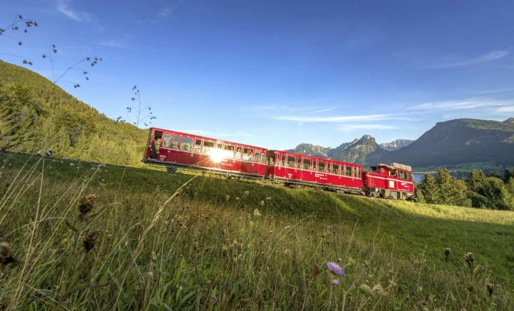 Die Schafbergbahn (Foto: Salzburg AG)